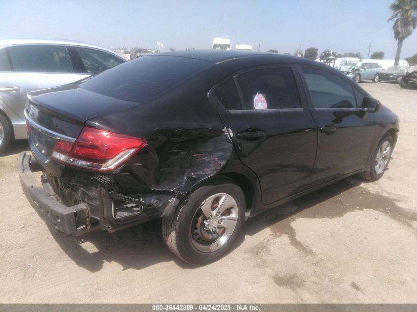 2015 HONDA CIVIC SEDAN LX - 2HGFB2F51FH556469