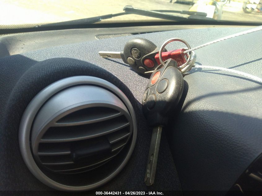 2013 SMART FORTWO PURE/PASSION WMEEJ3BAXDK727121