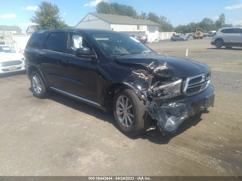 2017 DODGE DURANGO SXT - 1C4RDJAG0HC737433