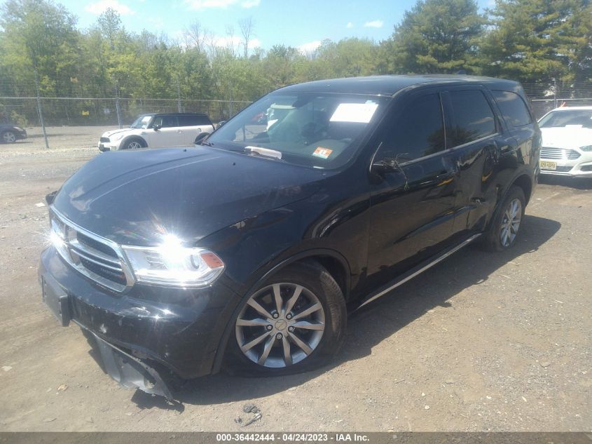 2017 DODGE DURANGO SXT - 1C4RDJAG0HC737433