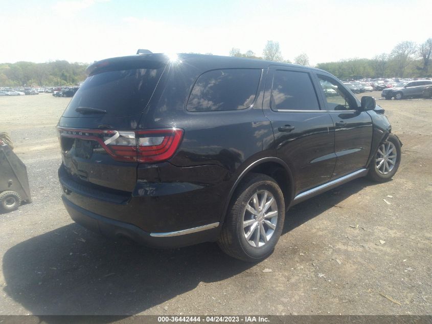 2017 DODGE DURANGO SXT - 1C4RDJAG0HC737433