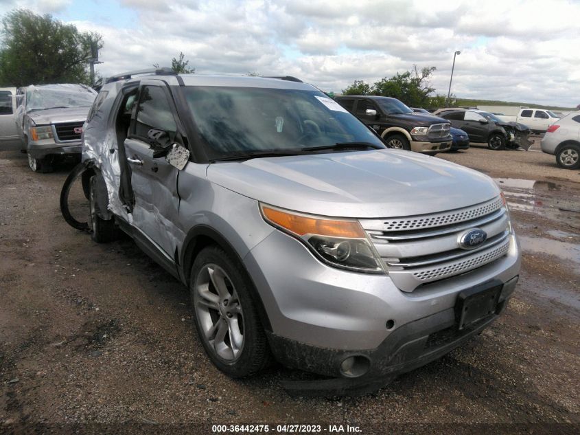 2013 FORD EXPLORER LIMITED - 1FM5K7F84DGC60383