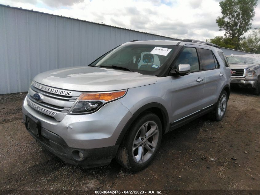 2013 FORD EXPLORER LIMITED - 1FM5K7F84DGC60383