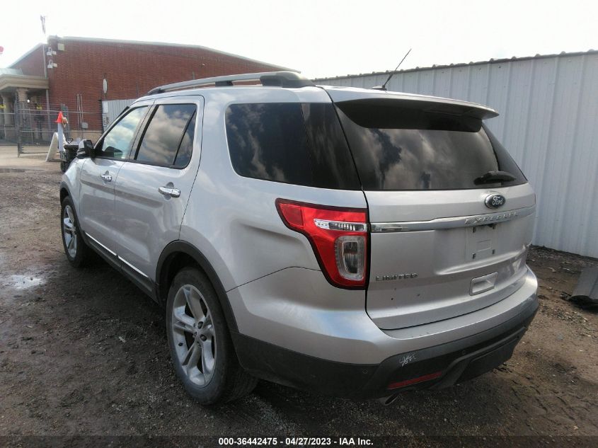 2013 FORD EXPLORER LIMITED - 1FM5K7F84DGC60383