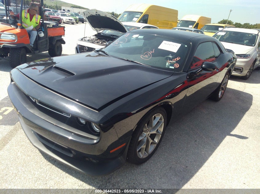 VIN 2C3CDZJGXNH233277 2022 DODGE CHALLENGER GT