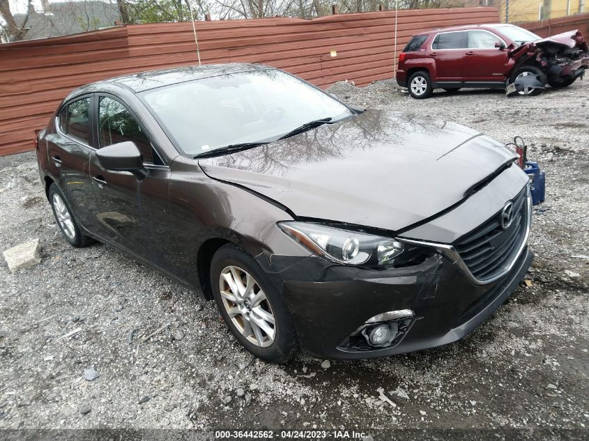 2016 MAZDA MAZDA3 I TOURING - 3MZBM1W72GM258242