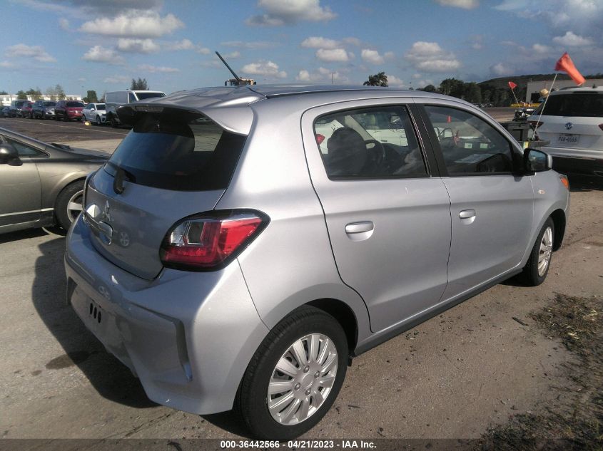 2021 MITSUBISHI MIRAGE ES/LE/CARBONITE EDITION - ML32AUHJ8MH008156