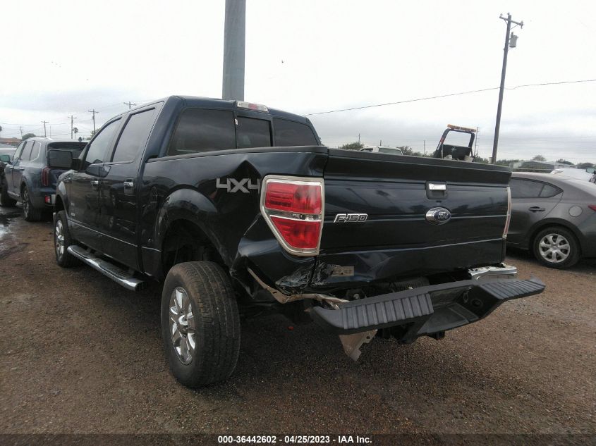 2013 FORD F150 SUPERCREW - 1FCFW1ET9DKG45483