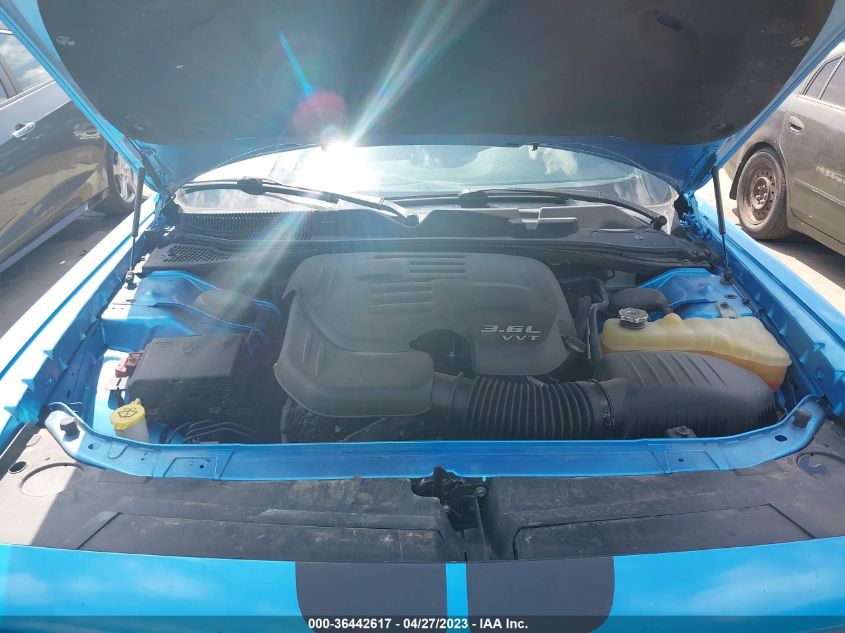 2016 DODGE CHALLENGER SXT PLUS - 2C3CDZAG8GH177357