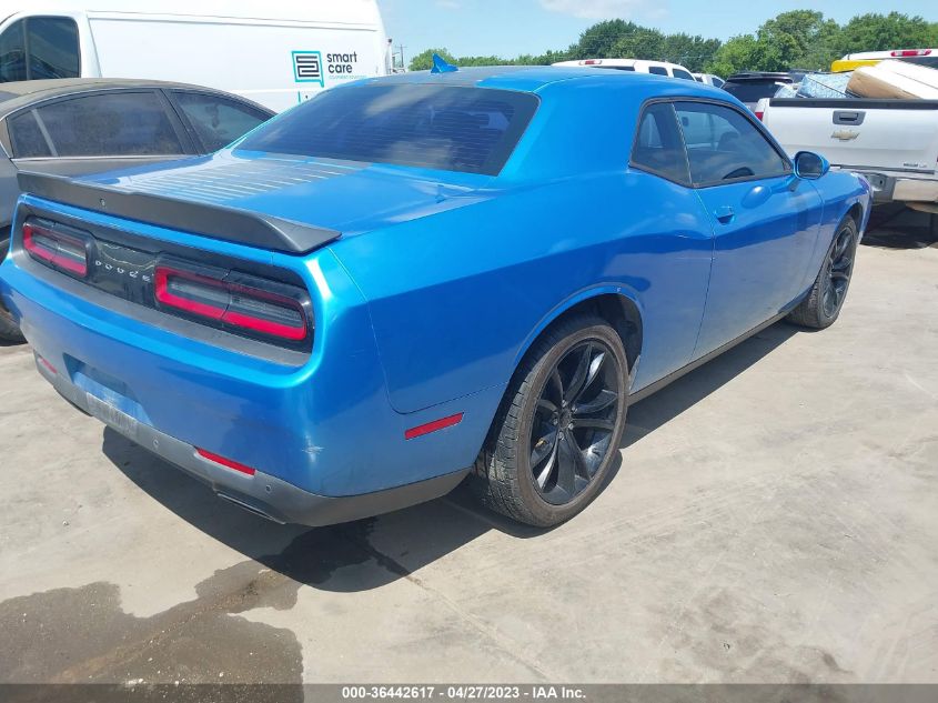 2016 DODGE CHALLENGER SXT PLUS - 2C3CDZAG8GH177357