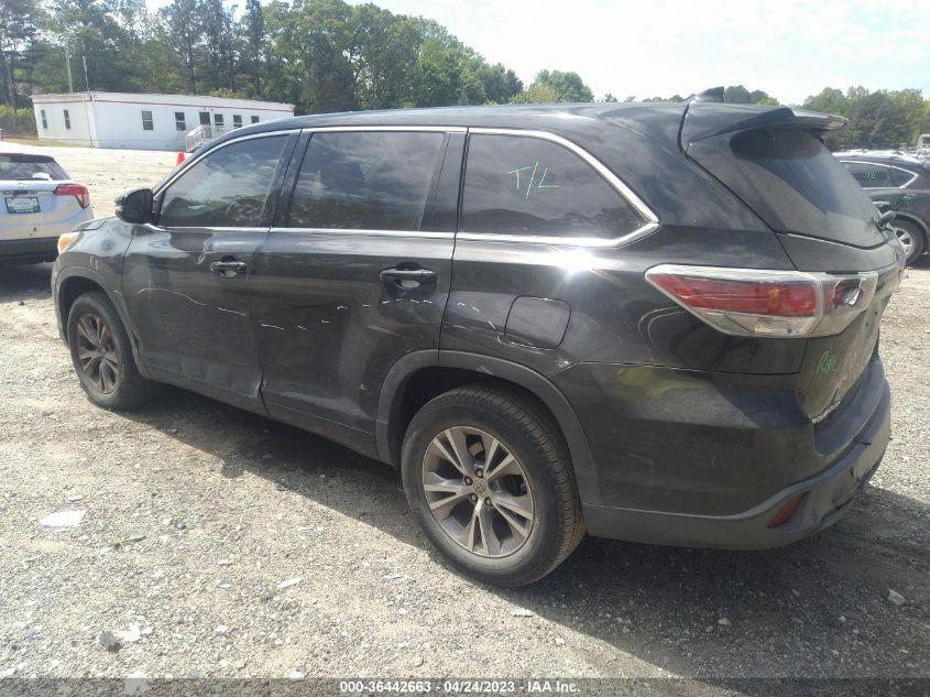 2014 TOYOTA HIGHLANDER LE - 5TDZKRFHXES022014