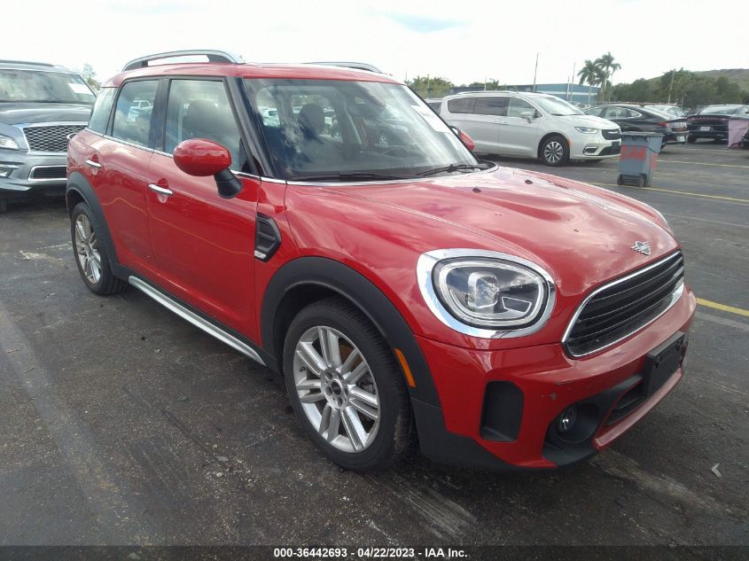 2022 MINI COUNTRYMAN COOPER - WMZ23BR02N3N70344