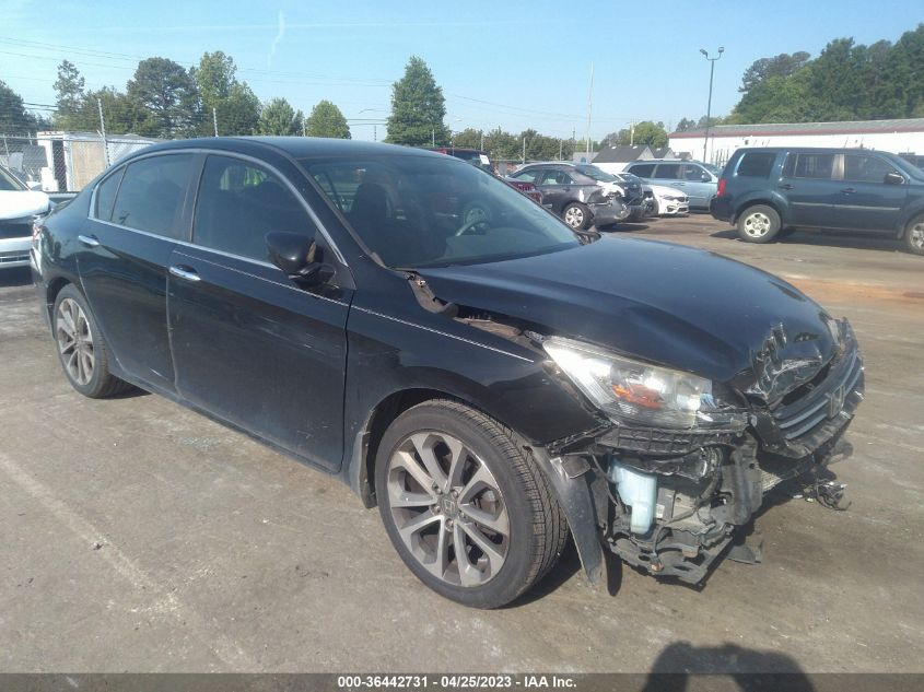 2014 HONDA ACCORD SEDAN SPORT - 1HGCR2F5XEA074448