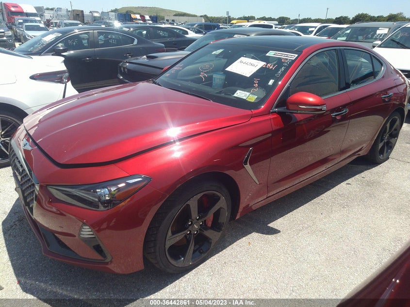VIN KMTG34LE5LU058270 2020 GENESIS G70 3.3T