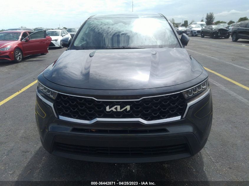 2022 KIA SORENTO LX - 5XYRG4LC4NG100569