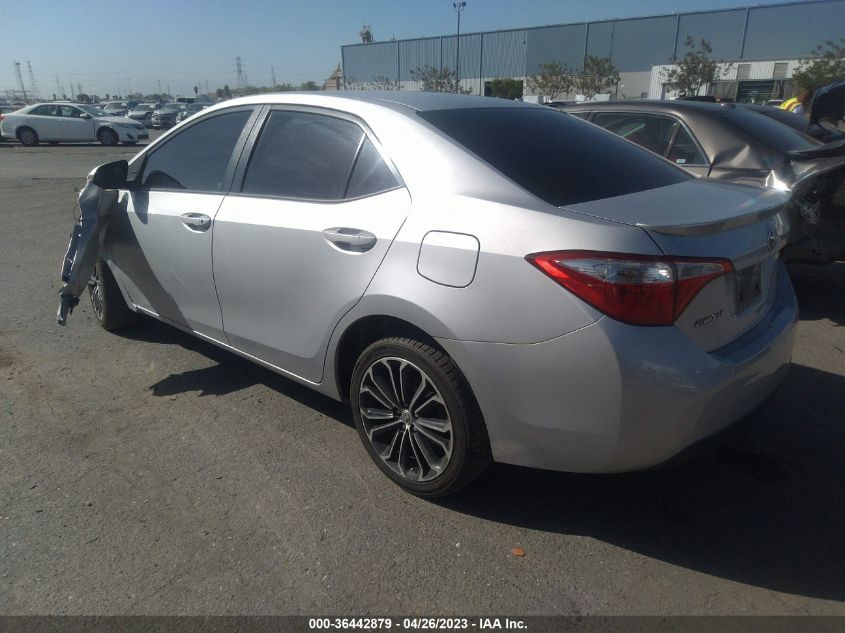 2016 TOYOTA COROLLA L/LE/S/S PLUS/LE PLUS - 5YFBURHE2GP560314
