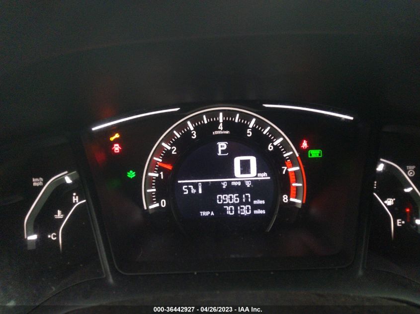 2017 HONDA CIVIC SEDAN LX - 19XFC2F57HE018305