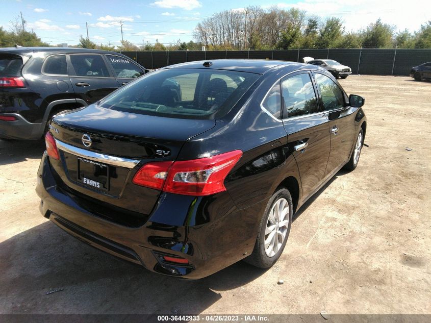 2019 NISSAN SENTRA SV - 3N1AB7AP7KY433622