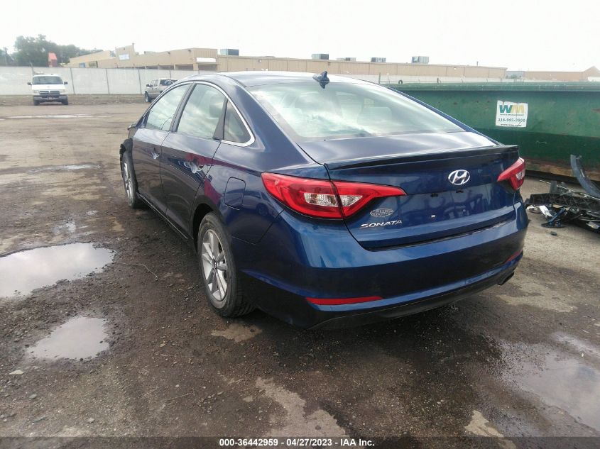 2016 HYUNDAI SONATA 2.4L SE - 5NPE24AF4GH377244