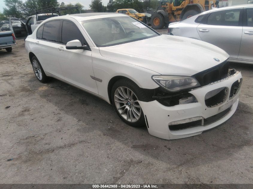 2013 BMW 7 SERIES 740LI - WBAYE4C51DDW22900