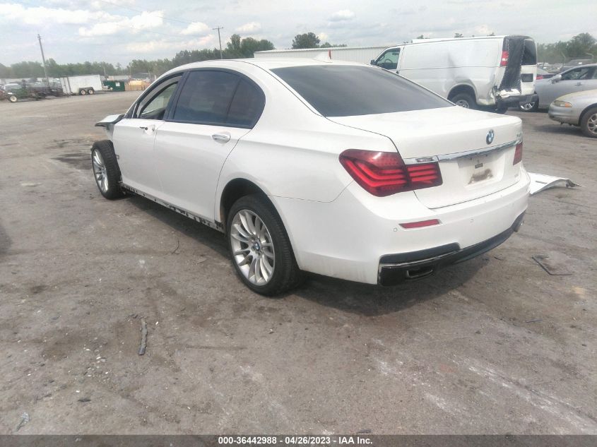 2013 BMW 7 SERIES 740LI - WBAYE4C51DDW22900