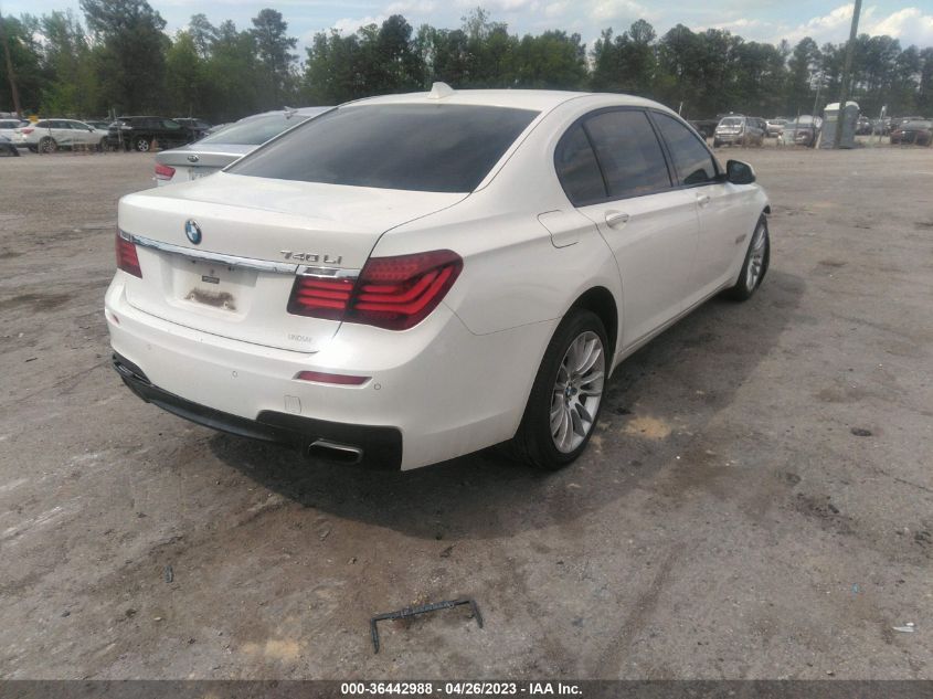2013 BMW 7 SERIES 740LI - WBAYE4C51DDW22900
