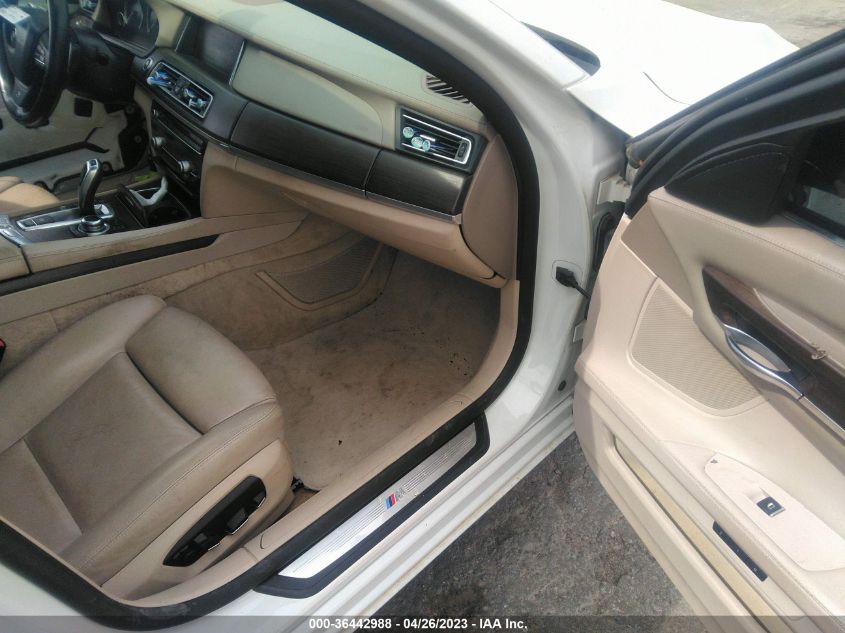 2013 BMW 7 SERIES 740LI - WBAYE4C51DDW22900