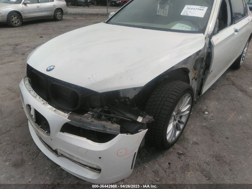 2013 BMW 7 SERIES 740LI - WBAYE4C51DDW22900