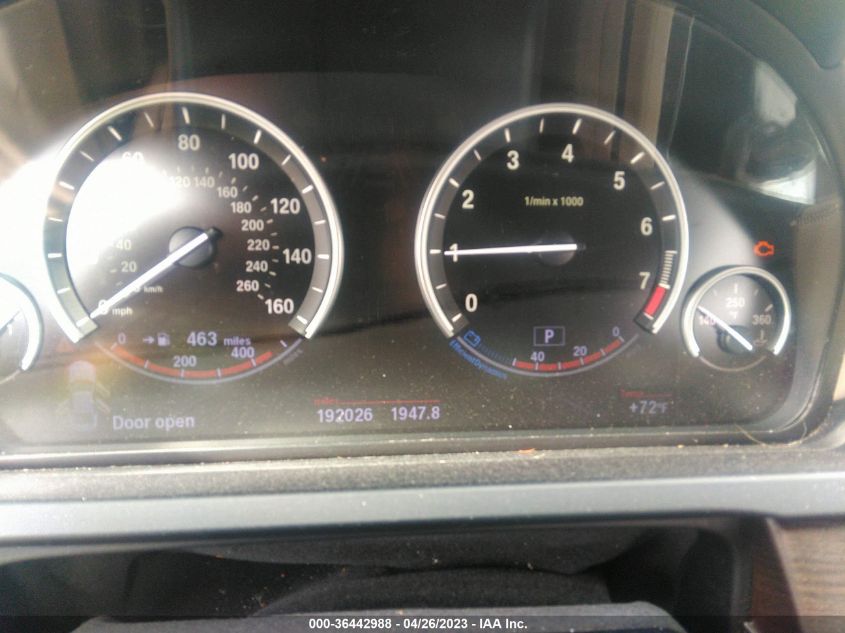 2013 BMW 7 SERIES 740LI - WBAYE4C51DDW22900