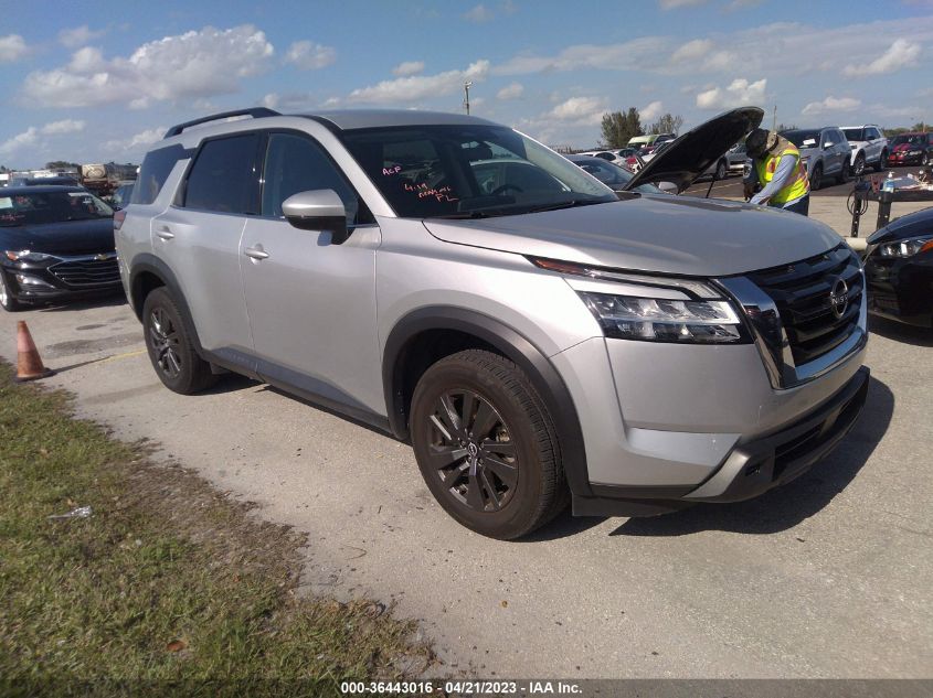 2022 NISSAN PATHFINDER SV - 5N1DR3BA5NC215616