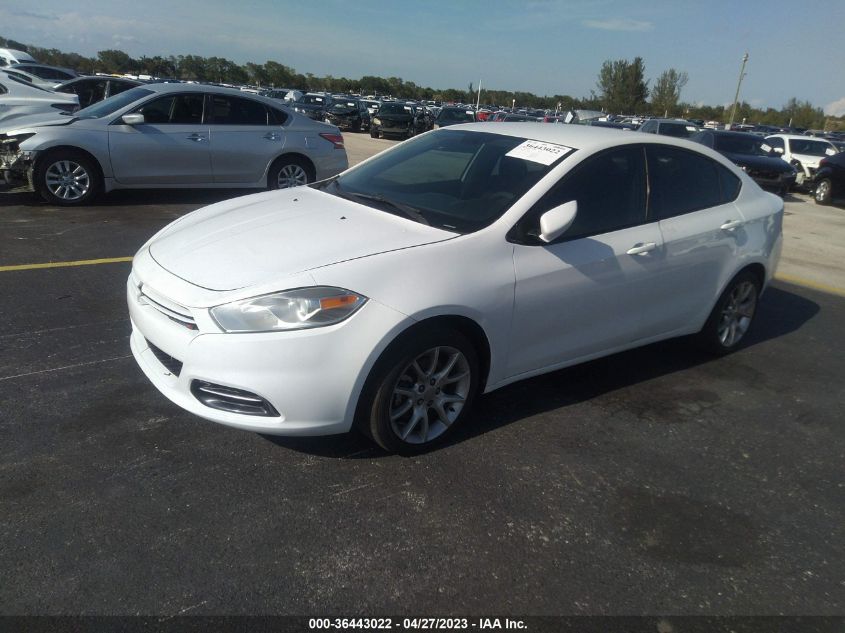 2013 DODGE DART SXT - 1C3CDFBA5DD267597