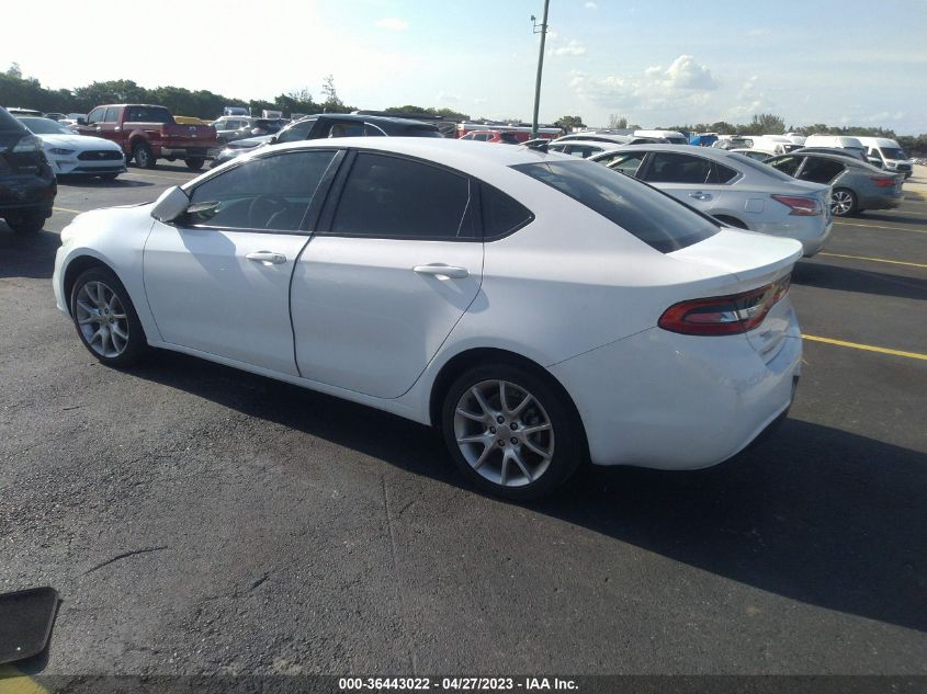 2013 DODGE DART SXT - 1C3CDFBA5DD267597