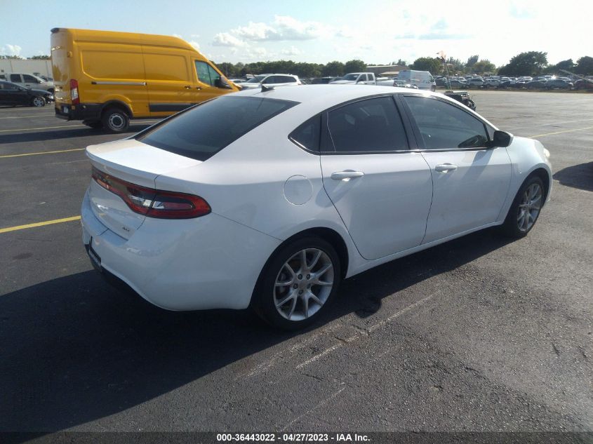 2013 DODGE DART SXT - 1C3CDFBA5DD267597