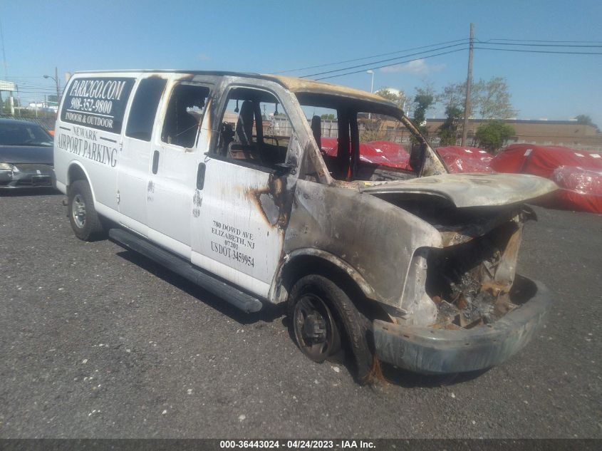 1GAZGPFP5K1315351 CHEVROLET EXPRESS PASSENGER LT 2019