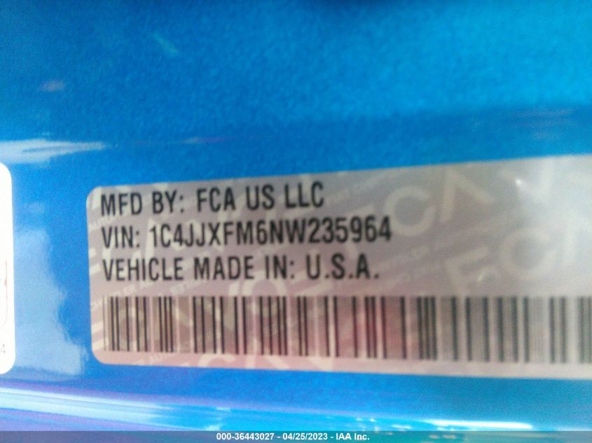 2022 JEEP WRANGLER UNLIMITED RUBICON - 1C4JJXFM6NW235964