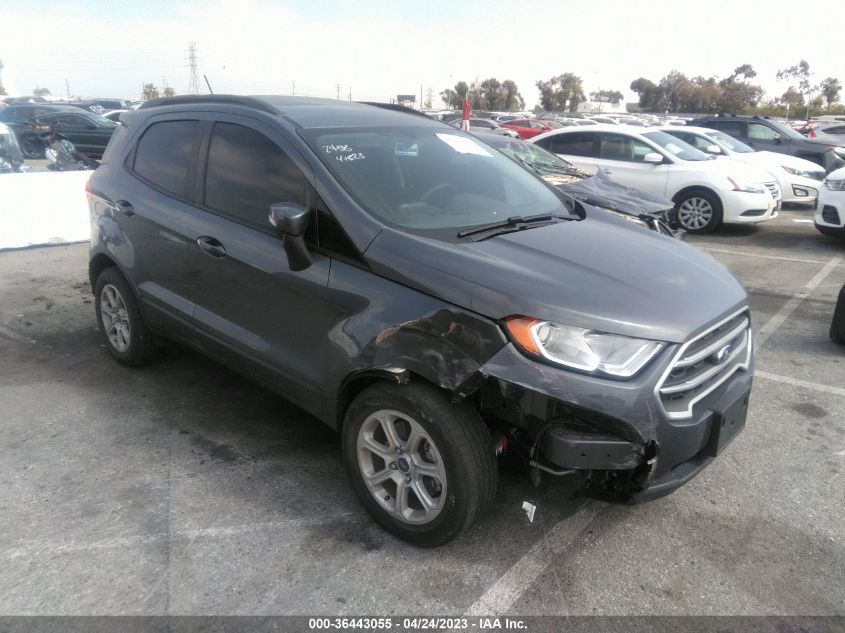 2018 FORD ECOSPORT SE - MAJ3P1TE1JC222221