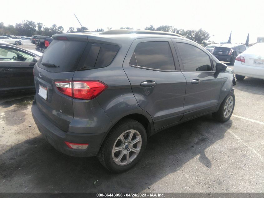 2018 FORD ECOSPORT SE - MAJ3P1TE1JC222221