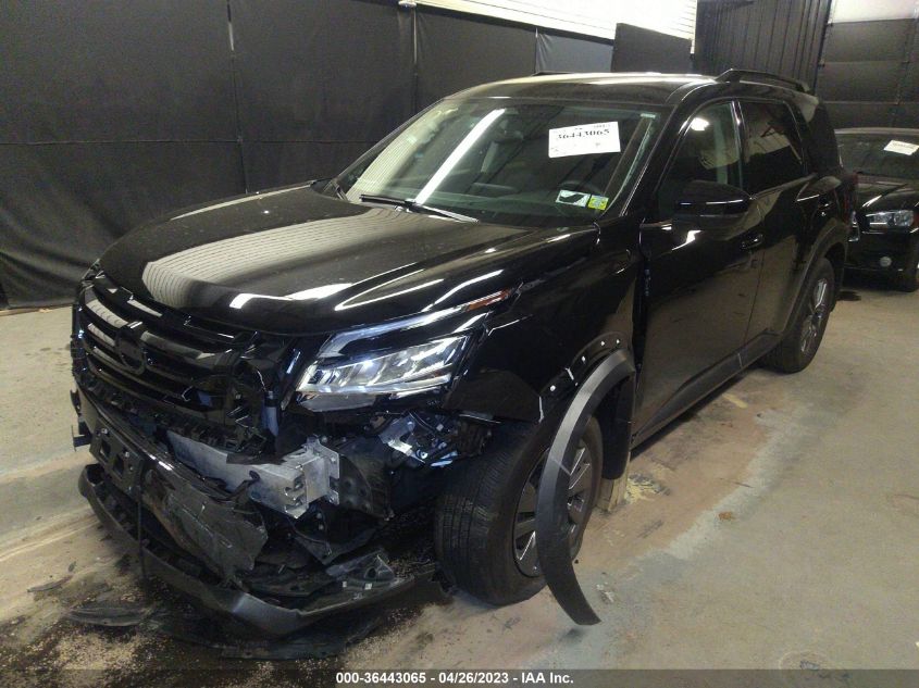 2022 NISSAN PATHFINDER SV - 5N1DR3BC5NC223183