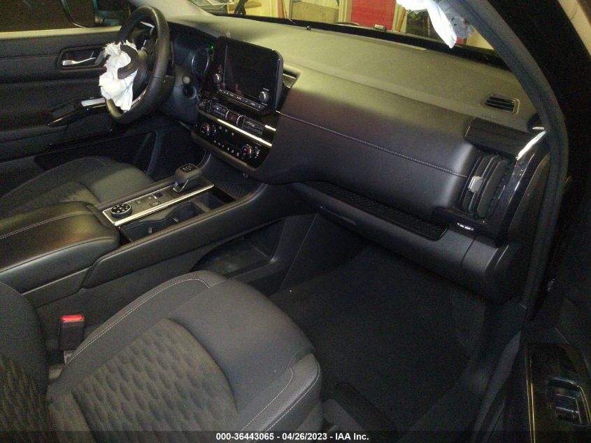 2022 NISSAN PATHFINDER SV - 5N1DR3BC5NC223183