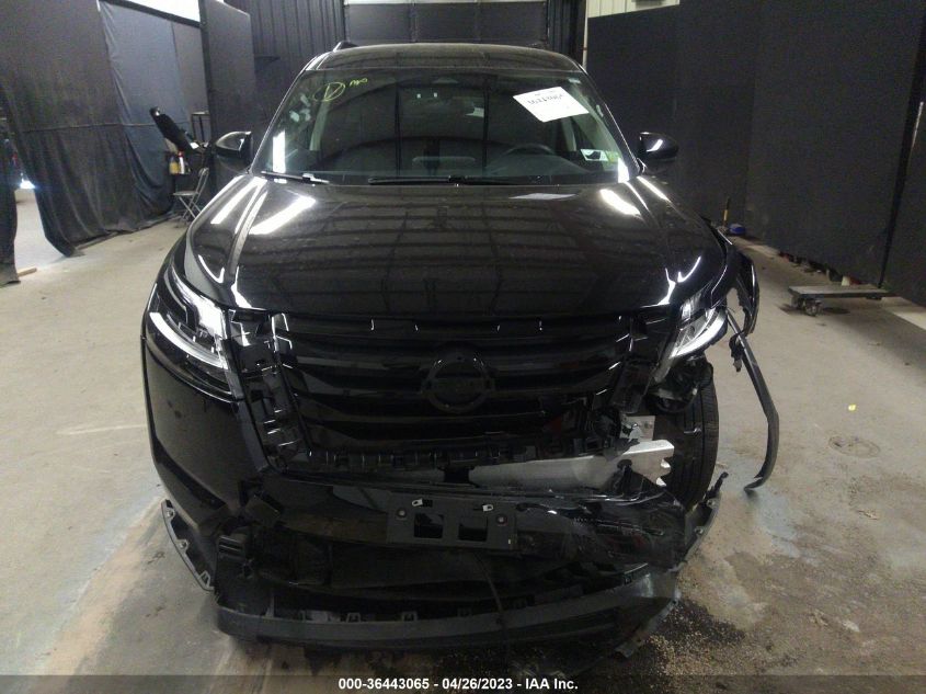 2022 NISSAN PATHFINDER SV - 5N1DR3BC5NC223183