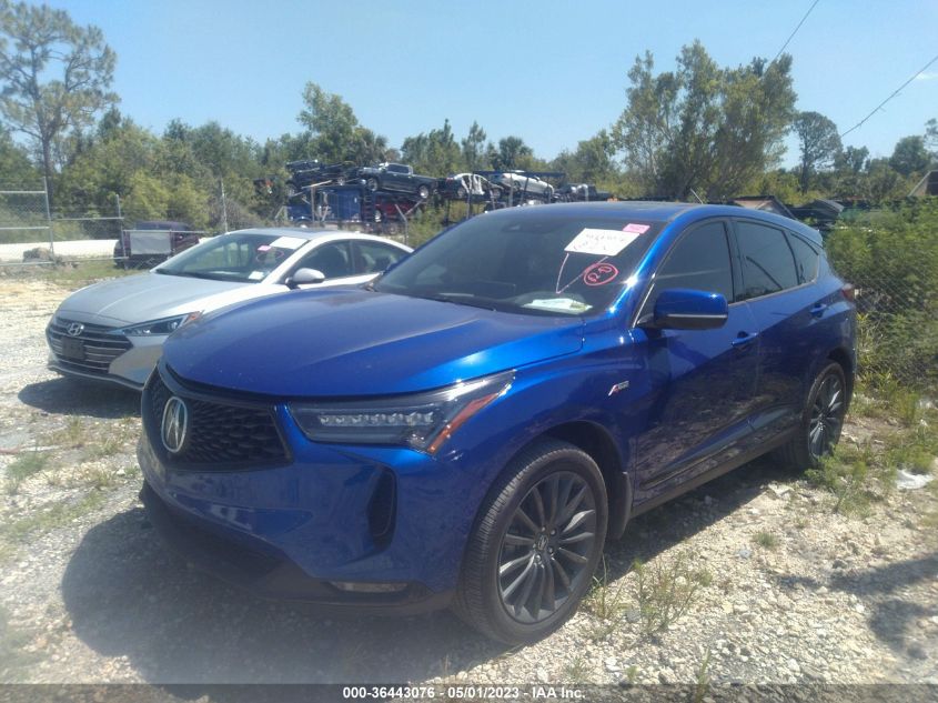 2022 ACURA RDX PMC EDITION/W - 5J8TC2H80NL004325
