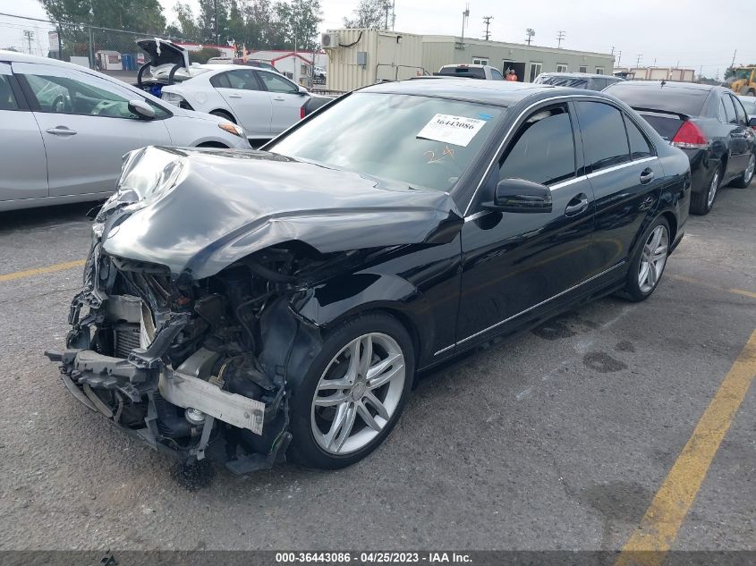 2014 MERCEDES-BENZ C-CLASS C 250 - WDDGF4HB4EA933692