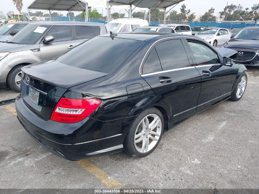 2014 MERCEDES-BENZ C-CLASS C 250 - WDDGF4HB4EA933692