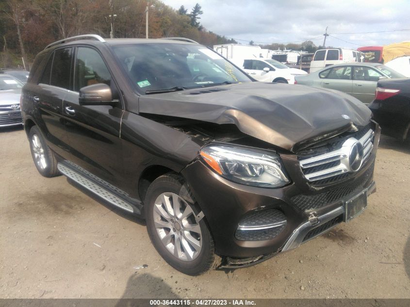 2016 MERCEDES-BENZ GLE GLE 300D - 4JGDA0EB0GA705390