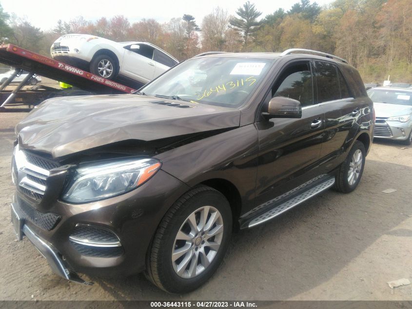 2016 MERCEDES-BENZ GLE GLE 300D - 4JGDA0EB0GA705390