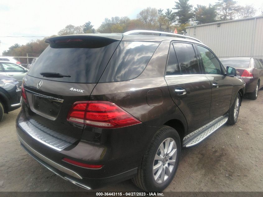 2016 MERCEDES-BENZ GLE GLE 300D - 4JGDA0EB0GA705390