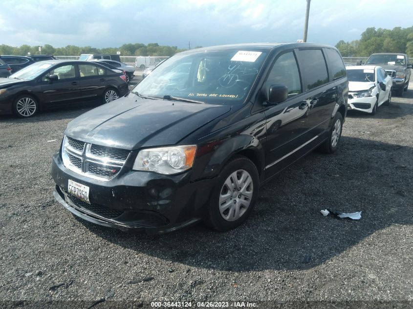 2014 DODGE GRAND CARAVAN SE - 2C4RDGBG1ER261763