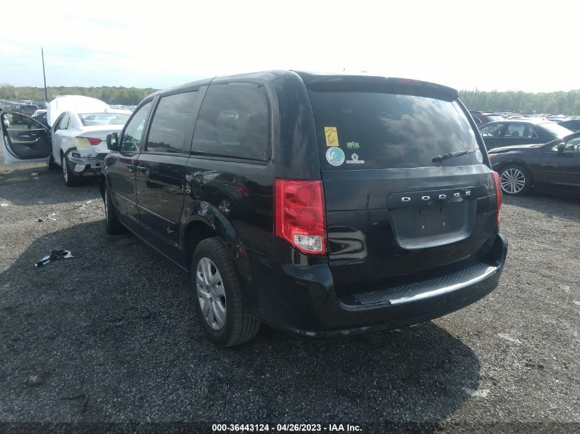 2014 DODGE GRAND CARAVAN SE - 2C4RDGBG1ER261763