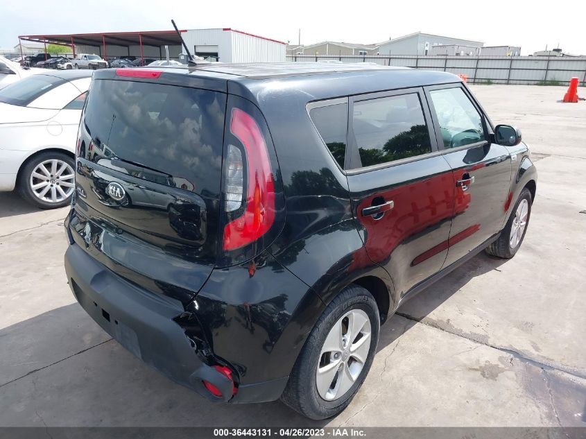 2016 KIA SOUL BASE - KNDJN2A23G7258404