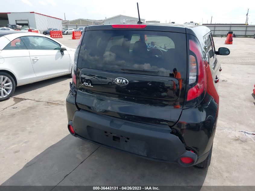 2016 KIA SOUL BASE - KNDJN2A23G7258404